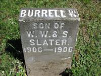 Slater, Burrell W